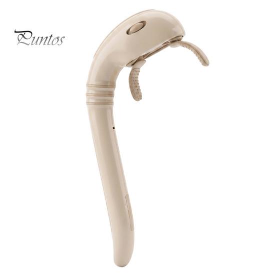 Ergonomic Self Massage Device for Upper Back Neck Shoulder Massager with Long Handle, Cordless Rechargeable Deep Kneading Shiatsu Tension Relief