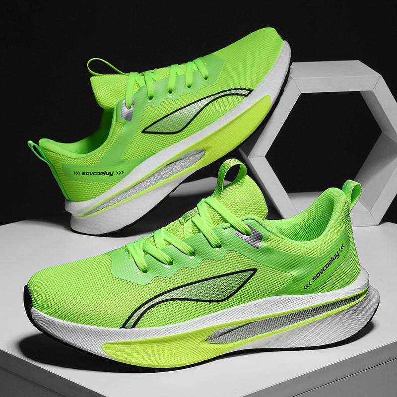 2026 New Men's Running Shoes Breathable Mesh Lightweight Shock Absorption Non-Slip Sneakers Jogging Training Shoes for Male