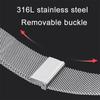 18mm 20mm 22mm Milanese Loop Strap For Huawei GT4 41mm 46mm GT3Pro For Samsung Galaxy Watch 6 Classic 43 47mm 40 44mm Metal Band