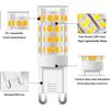 KCO Lighting G9 LED Light Bulb 3000K Warm White Non Dimmable G9 Light Bulb 7W Chandelier G9 LED Light Bulbs Bi Pin Base 360°Beam Angle (6-Pack)