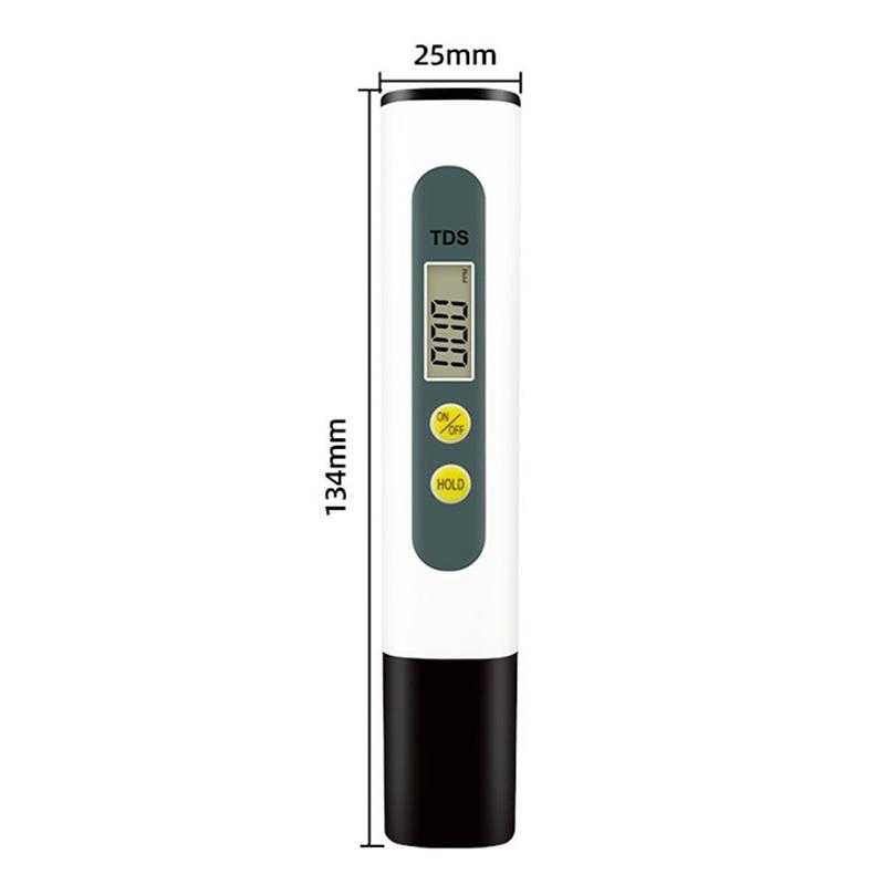 0.01 Tds Ec Ph Meter For Water Quality Digital Ph Tester Pen With 0-14 Ph Range