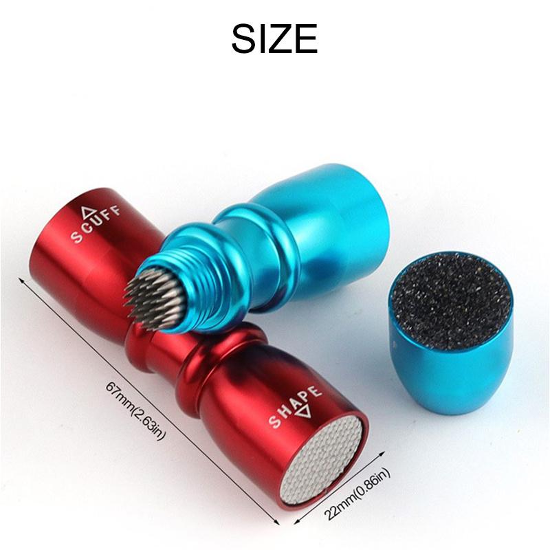 3-In-1 Cue Tip Repair Tool Pool Cue Tip Shaper 3 In 1 Snooker Pool Cue Tip Tool Billiards Accessories And Equipment