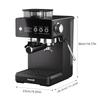 Aeomjk CM5540 Semi-Automatic Italian Coffee Machine with Room Temp Cold Brew & Milk Frothing