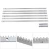 Heavy Duty Galvanized Steel Gear Rack 12mm Thickness 3.28ft 6PCS Gear Racks with Other Accessories for Installation