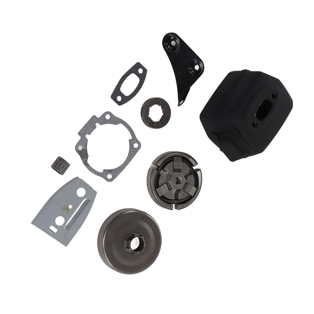 Chainsaw Exhaust Muffler Chain Saw Silencer Clutch Drum Accessory for Husqvarna 55 51 50