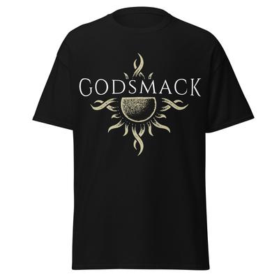 Stakes Godsmack Moon Comes Up Jumbo Print T-Shirt T-Shirt Schwarz Neu