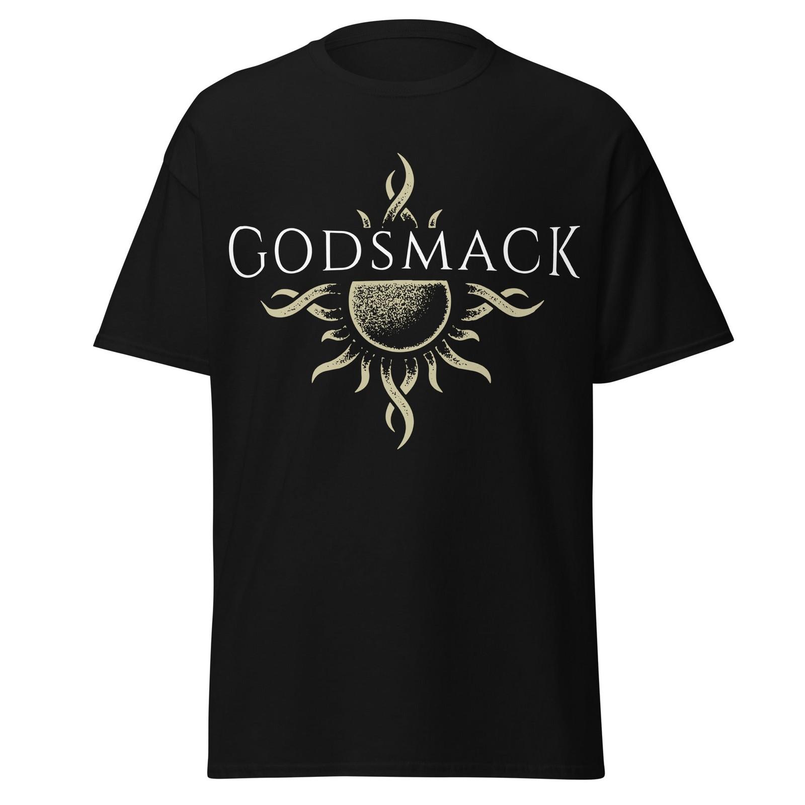 Stakes Godsmack Moon Comes Up Jumbo Print T-Shirt T-Shirt Black New M