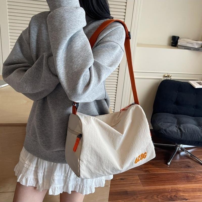 Canvas Bag Women's Large-capacity New Summer Versatile Shoulder Messenger Bag Casual High-end Tote Bag