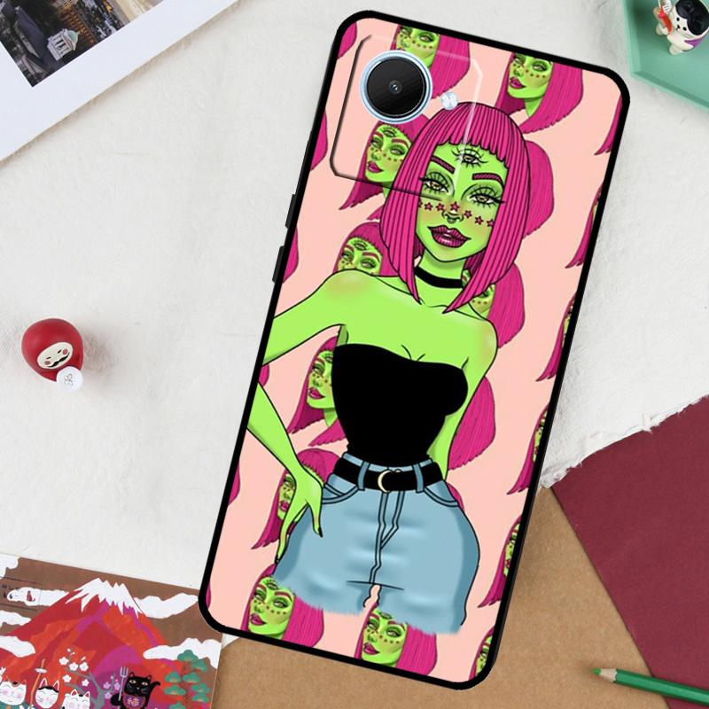 

Hippie Grunge Art For Realme GT7 Pro GT 6T 5 6 C67 C75 C61 C55 C53 C51 C21Y C25S 10 11 12 13 14 Pro Plus Case Realme C67 4G