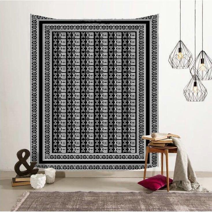 Large Golden Ombre Mandala Wall Tapestry Traditional Indian Hippie Room Decoration Oriental Artist Indian Bedroom Hanging