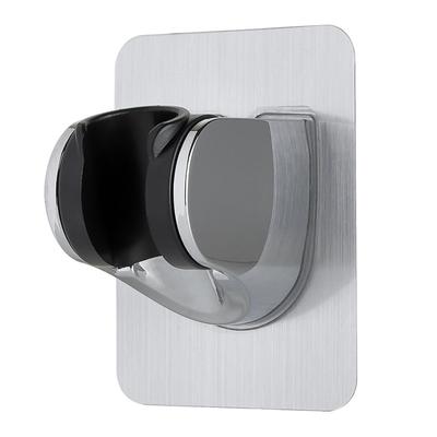 Handheld Shower Head Holder Metal Drill Free Adhesive Adjustable Wall Mounted Shower Bracket for
