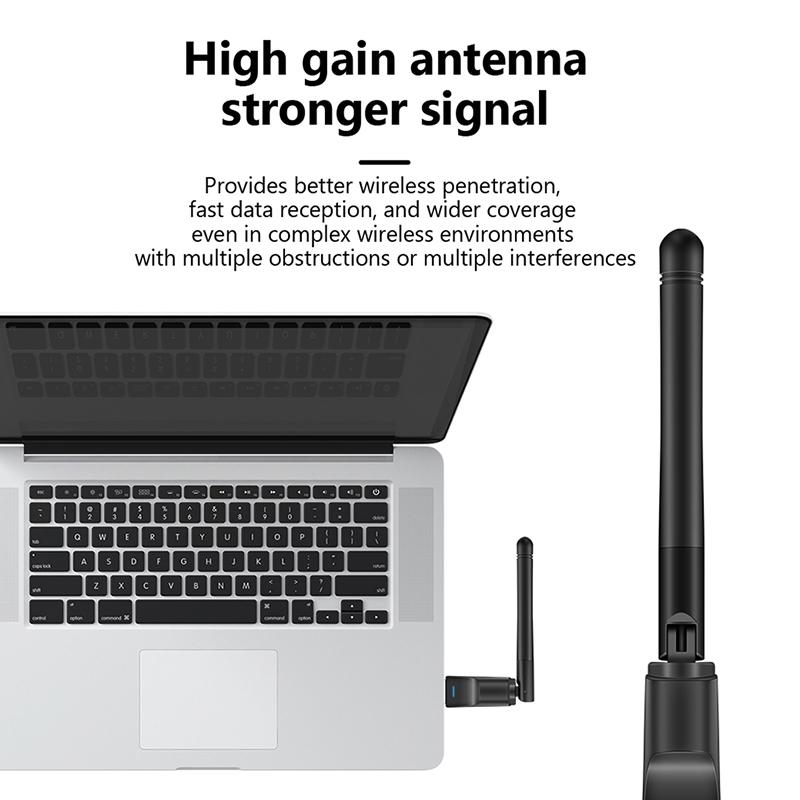 Adaptor Wifi USB 150Mbps Rețea Wireless Placă de Rețea Receptor Wi-Fi PC Laptop