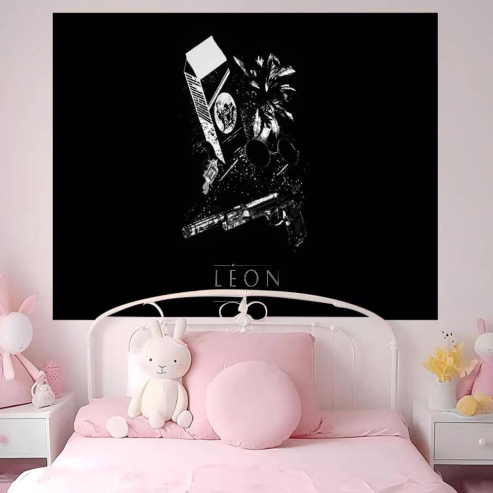 Classic Movie Leon The Professional DIY Wall Tapestry For Living Room Home Dorm Decor Wall Art Decor