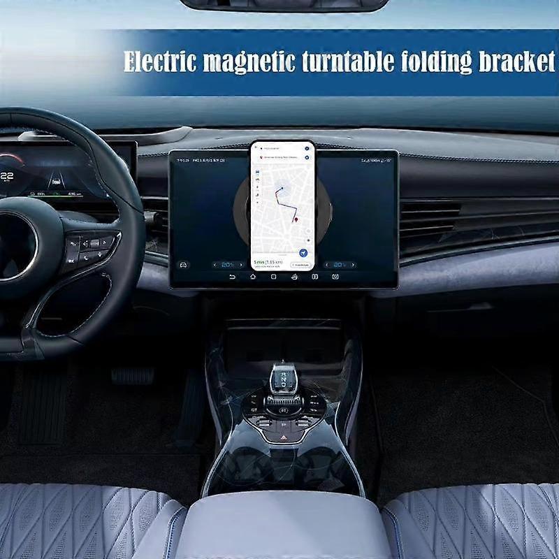 Supporto per telefono cellulare da auto con assorbimento del vuoto, forte supporto magnetico per telefono cellulare, rotazione a 360°, supporto universale stabile con ventosa per iPhone Magsafe
