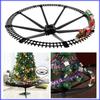 Good-Christmas Train Set Railway Train Carriage Toy Christmas Train Tree Decoration Track Electric Toy Children Gift