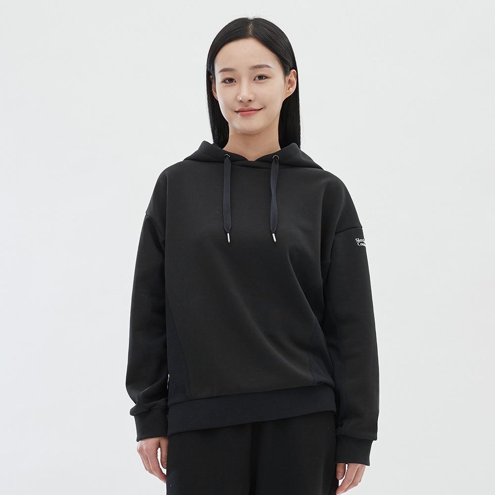 Women'S Knit Mix Hoodie_Sl3Wtcfs032
