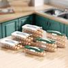 Fridge Egg Dispenser Space Saving Fridge Egg Rack 1/2/3 Layer Rolling Eggs Dispenser Organizer for Refrigerator Kitchen Cabinets