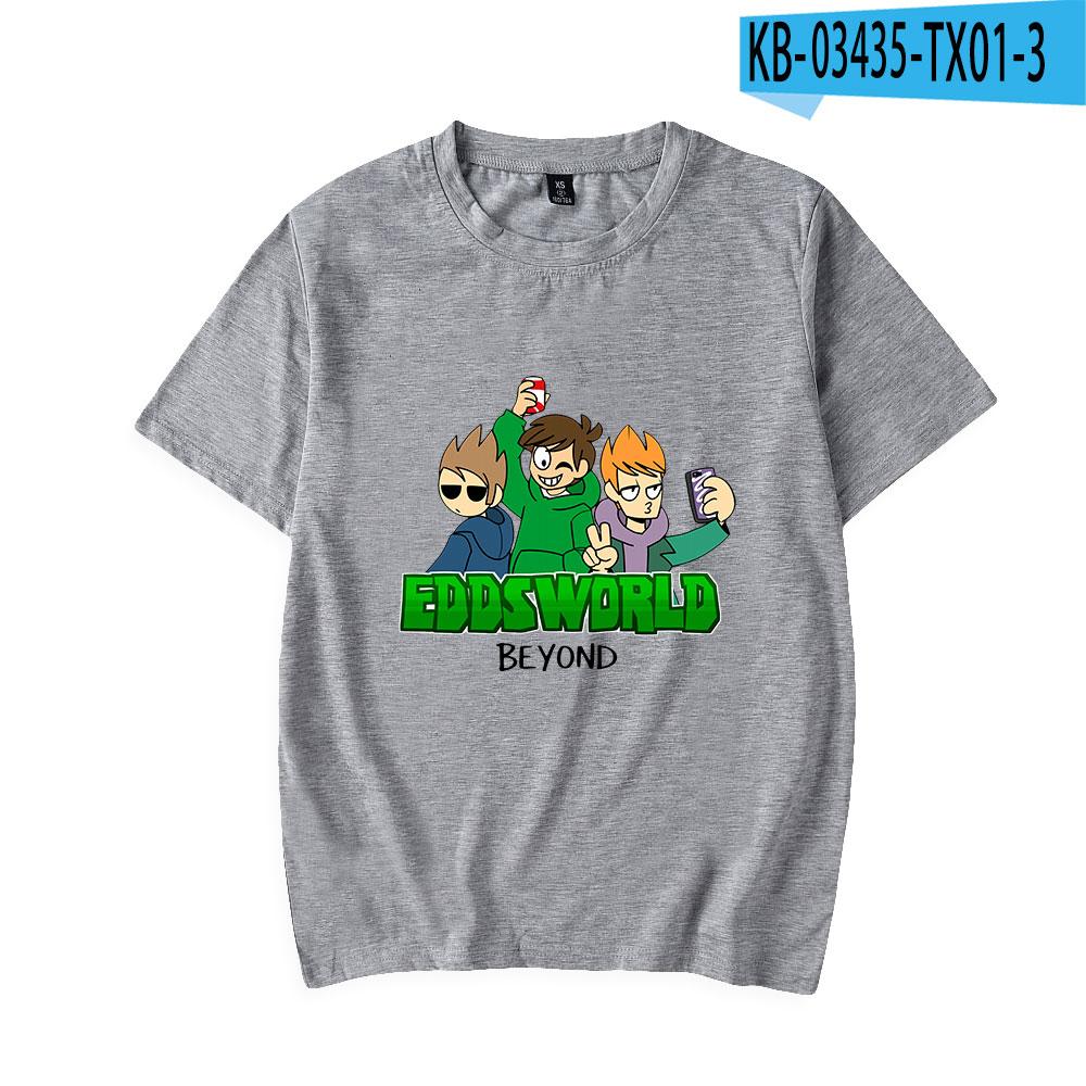 2024 Eddsworld T Shirt Women Unisex Summer Short Sleeve Fashion Tshirts Hot Sale Casual Streetwear Tops
