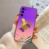 Funny family S-Simpsons-es Phone Case Black Silicone Soft For Samsung S25,S24,S21,S22,S23,S30,Ultra,S20,Plus,Fe,Lite