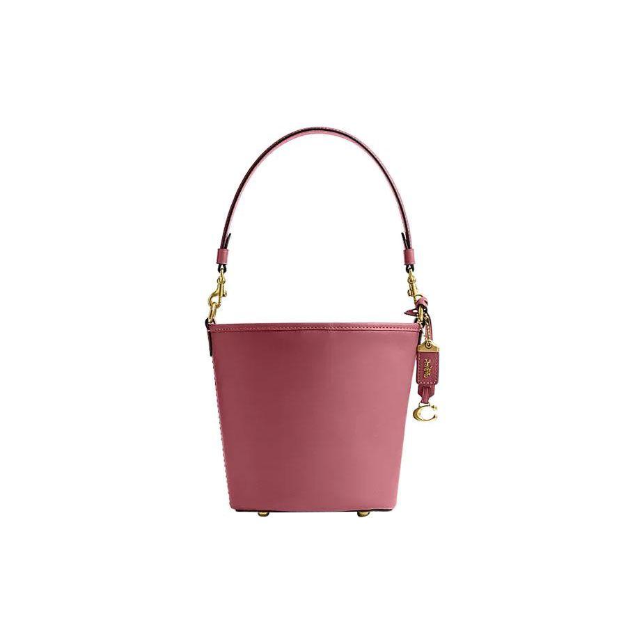 

Coach Dakotah 16 Solid Color Detachable Shoulder Strap Bucket Bag Women handbags Crimson CJ815-B4U6 Basic Set (Bag+Dust Bag)