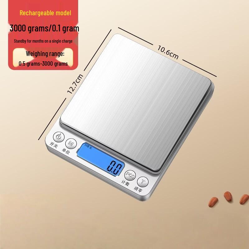 YEANTEEN High-Precision Electronic Kitchen & Jewelry Scale