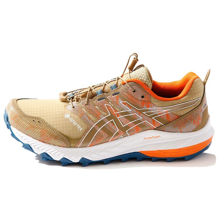 

ASICS Men s GEL-FUJITRABUCO 9 GTX Costs x F/CE Trail Running Shoes Sand Orange Blue 1203A141-200 EU 37.5