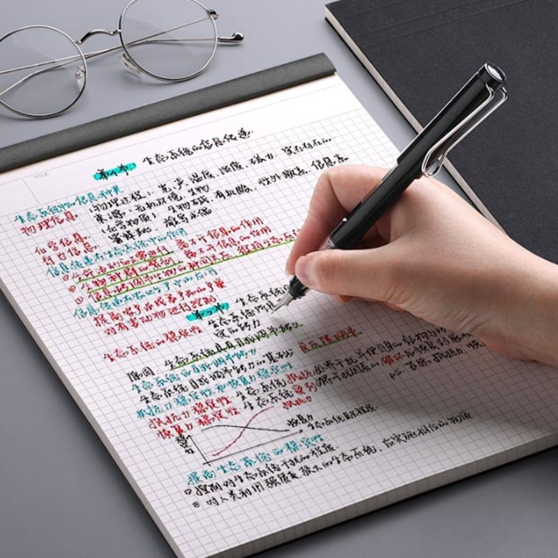 Notebook Perforated Pages Easy Tear Thick Paper Pad Compact Portable Design For Students Professionals