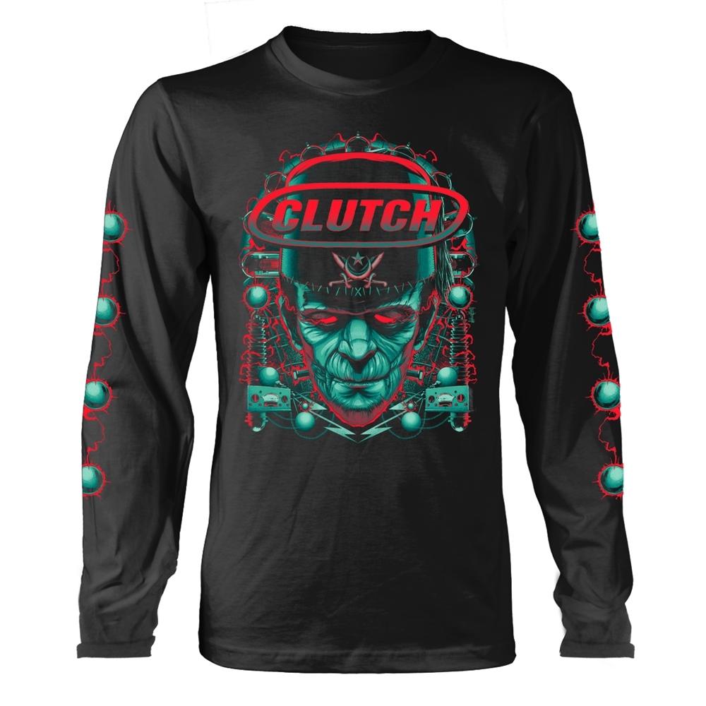 Clutch Unisex Adult Frankenstein Long-Sleeved T-Shirt