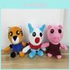 Niedliches Roblox-Schweinchen-Plüschtier, Tigerclown, weiche Puppe, tolles Geschenk für Kinder und Fans