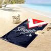 Go Sydney Roosters Print Beach Towel, Large Soft Quick Dry Towel for Beach Camping Swimming