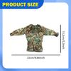1:6 Scale Action Figure Clothes Miniature Costume Realistic Dressing up Accessory Outfit for 12''