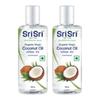 Sri Sri Tattva Organic Virgin Coconut Oil 100ml X Pack of 2 | Cold Pressed Natural Hair & Skin Oil