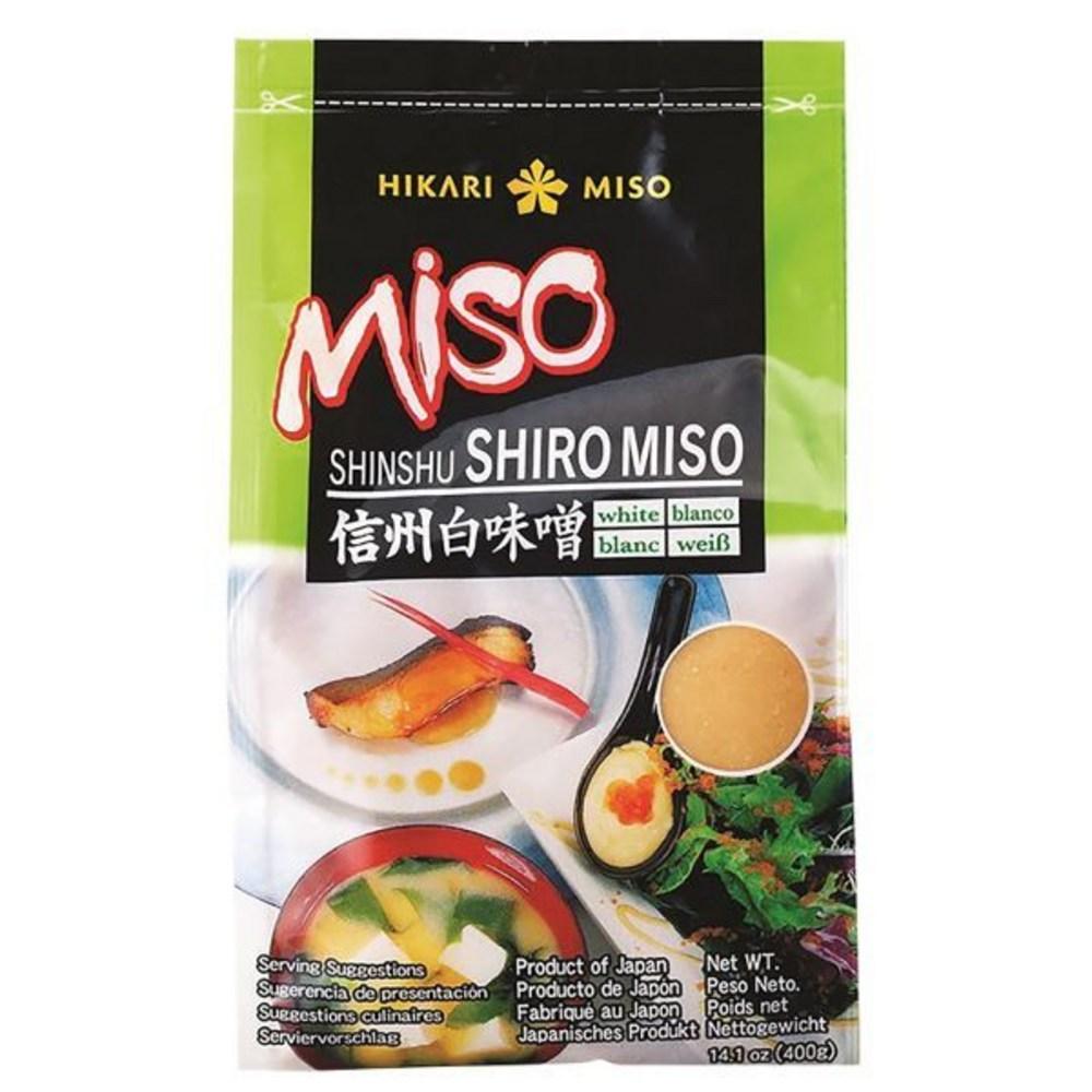 Hikari Shiro Miso White Pack Paste Authentic Japanese Paste No Additives 400g 400g 1 pack 1 pcs