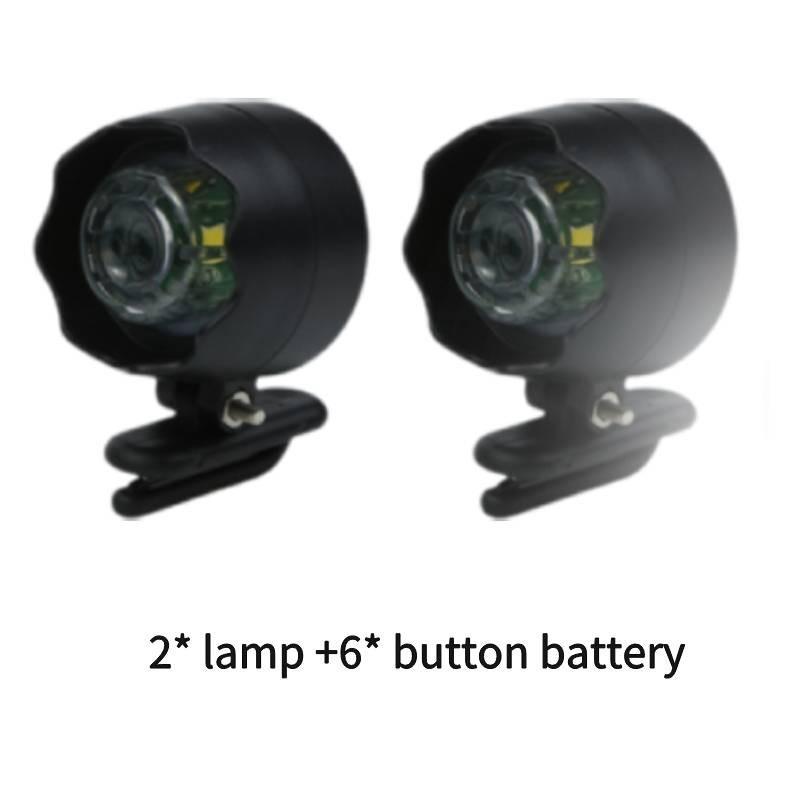 Shoe Led Light White And Black Plastic Material Outdoor Sports Tools Lighting