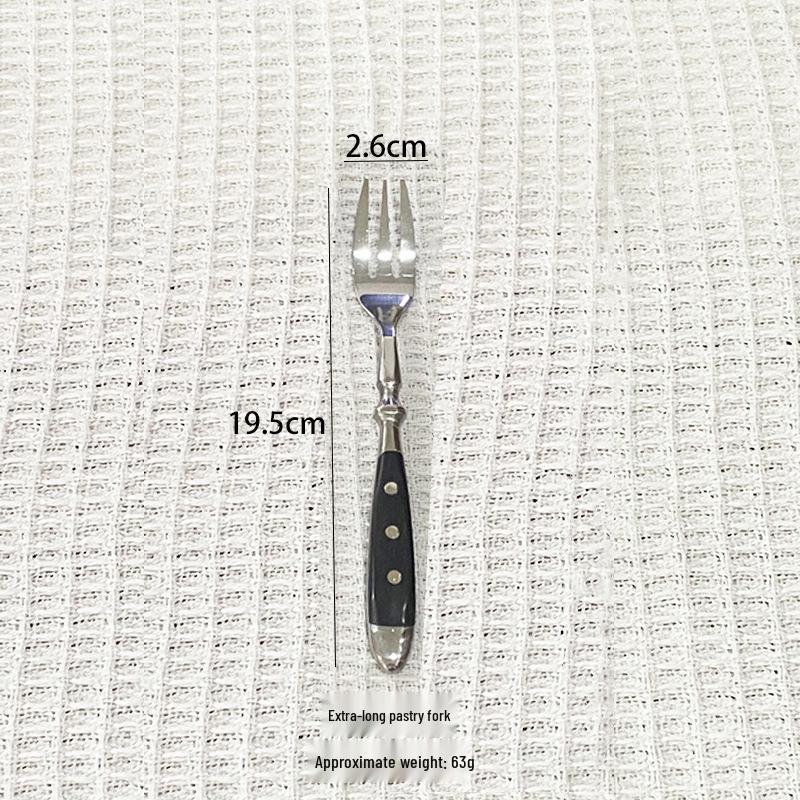 Creative New Star 430 Mirror Finish Western Cutlery Set: Steak Knife, Fork, Spoon - Ideal for Hotels and Restaurants.