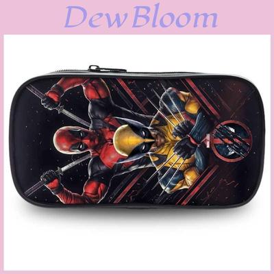 Deadpool And Wolverine Large Capacity Oxford Fabric Pencil Case For Students