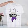 Hollow Knight Ghost Knight Game Skull T Shirt Fashion Tshirt Summer Mens Novelty Short Sleeve T-shirt Men Funny Tops