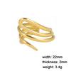 Cazador Hollow Geometric Rings Jewelry for Women Stainless Steel Finger Rings 2026 Wedding Birthday Mother Days Day Gift Trendy
