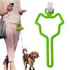 Porte-sac à excréments pour chiens, Clip de transport de déchets pour animaux de compagnie, distributeur mains libres de laisse pour chien, marche en plein air, sacs à excréments pour chiots, facile à transporter