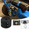 Rubber Winch Stopper Mini Towing Hook Protection Easy Installation Truck ATV UTV SUV ORV Trailer Winch Cable Hook Stopper Line Saver Replacement