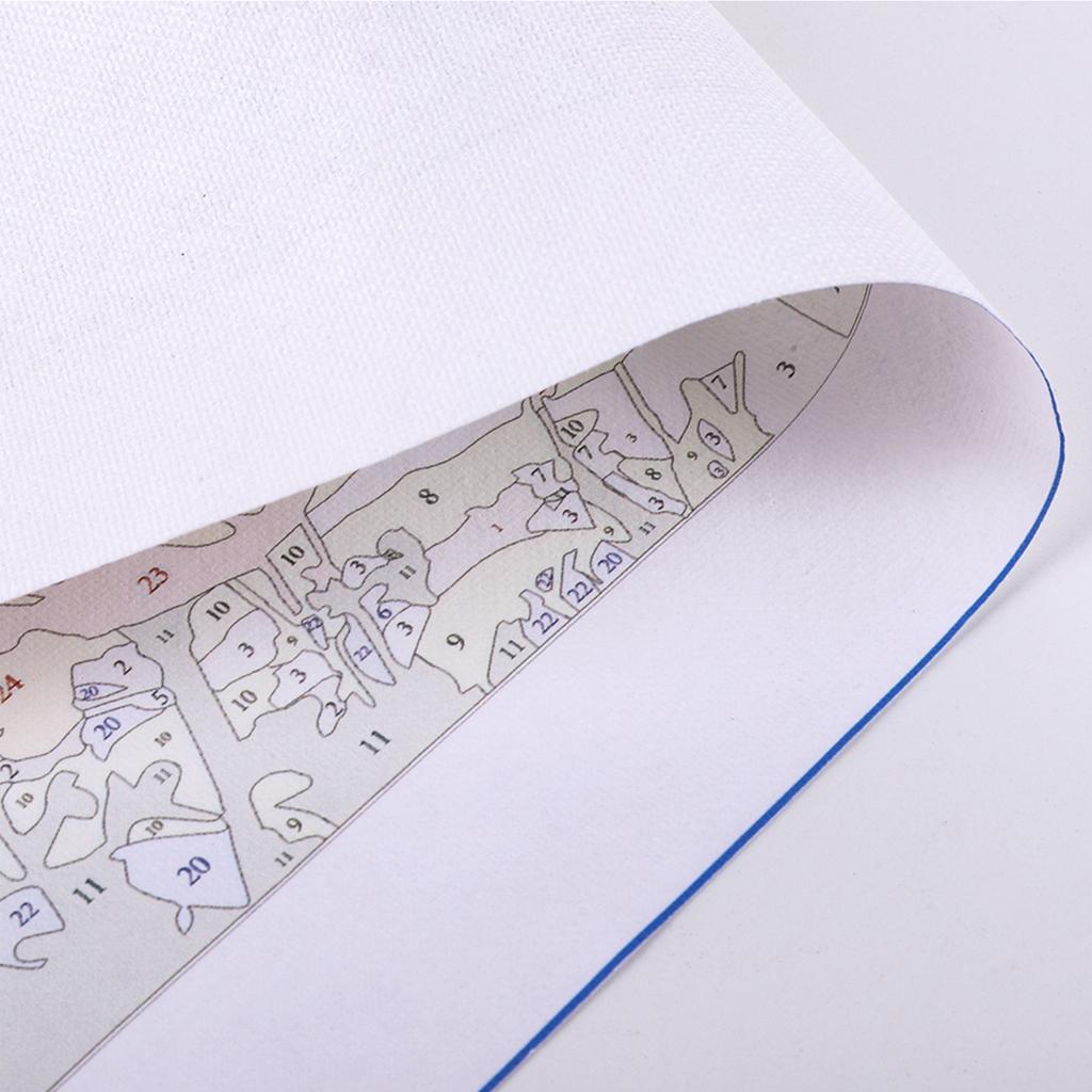 Winter Forest DIY No Frame Acrylic Paint-By-Number Kit 40*50cm Acrylic Paint By Numbers Kit On Canvas for Beginner Wall Decor