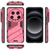 For Xiaomi 14 Ultra Case PC+TPU Dual-Layer Protective Phone Cover Built-in Kickstand