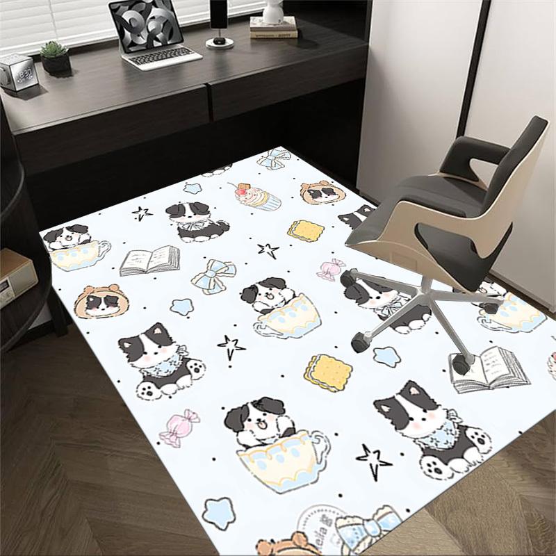 

1PC Corgi Cupcake Extra Large Non-Slip Floor carpet, Office, family, bedroom, Studio - Large Area Rug Indoor Rugs, Vibrant Colors-A257 60cm by 90cm