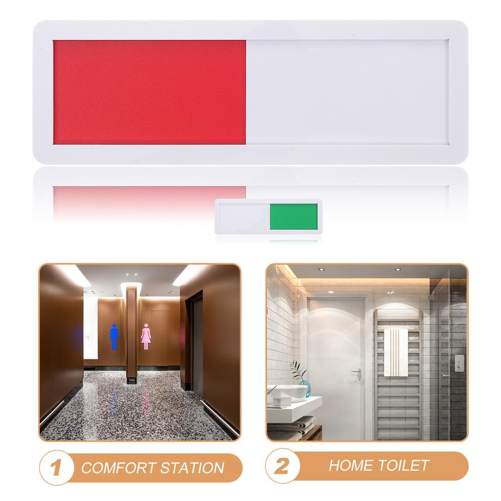 House Number Sign Slide Coat Hanger Slider Privacy Indicator Open Vacant Occupied Restroom Conference Signboard The Door