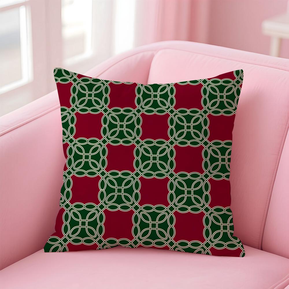 Chinese-Style Copper Coin With Circular Patterns Cushion Cover Linen Cushion Cover Soft Decorative Case For Sofa Home Decor