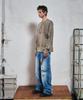 THEVINYLHOUSE Fingerprint Slub Ls Tee Olive