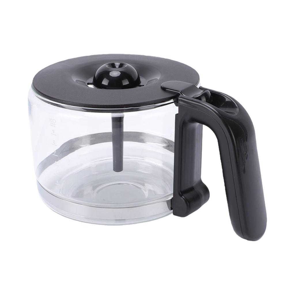 Caraffa di Ricambio per Caffettiera 10 Tazze 1.5L per Macchina da Caffè Vetro Antiesplosione