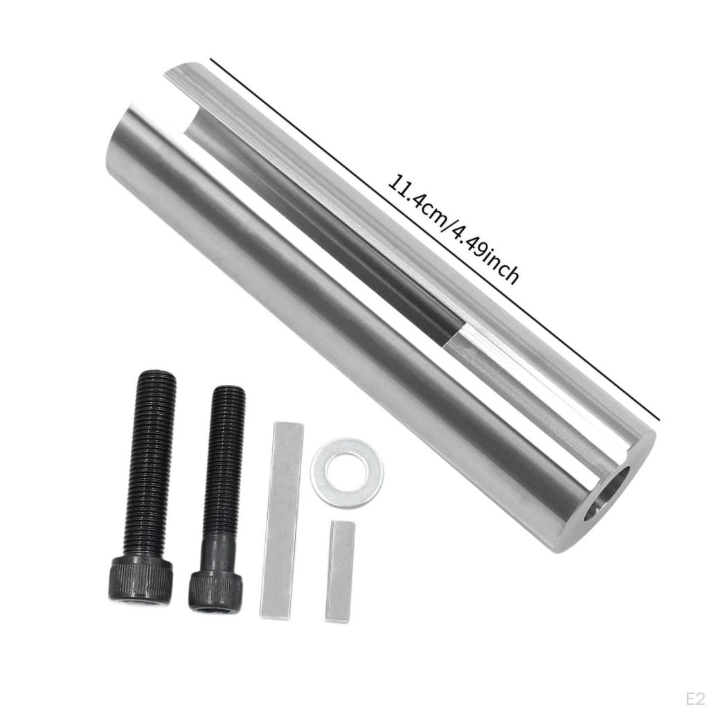 Gas Engine Pulley Crank Shaft Sleeve Adapter Simple Assembly Stainless Steel