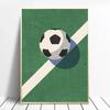 Modern Minimalist Ball Sports Art Poster Picture Canvas Print Engraving Wall Art Boy Room Office Gym Home Decoration Frameless