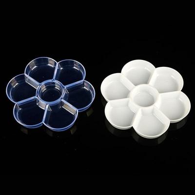 Plum Blossom Porcelain-Style Watercolor Palette for Chinese Painting